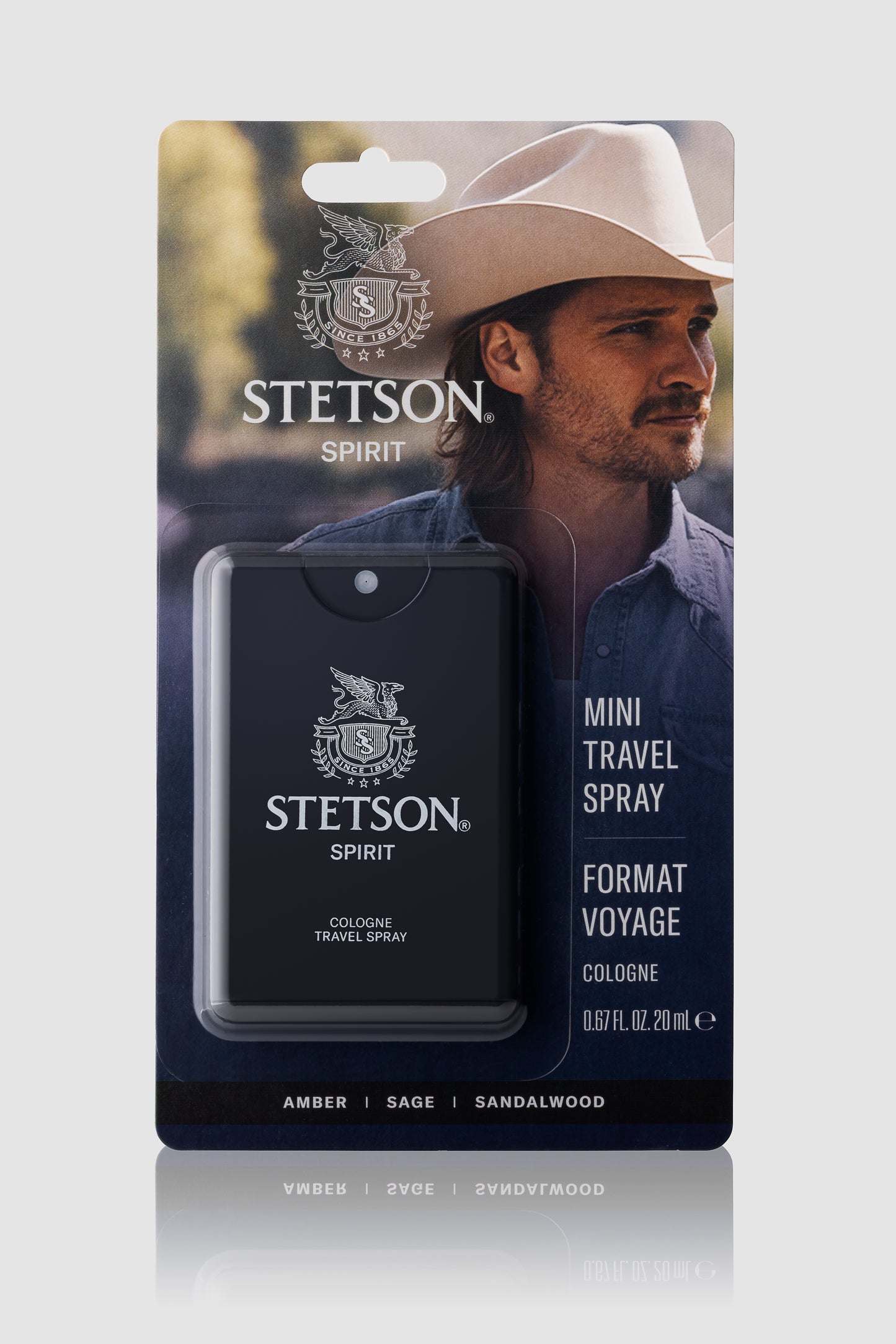 STETSON SPIRIT MINI TRAVEL SPRAY