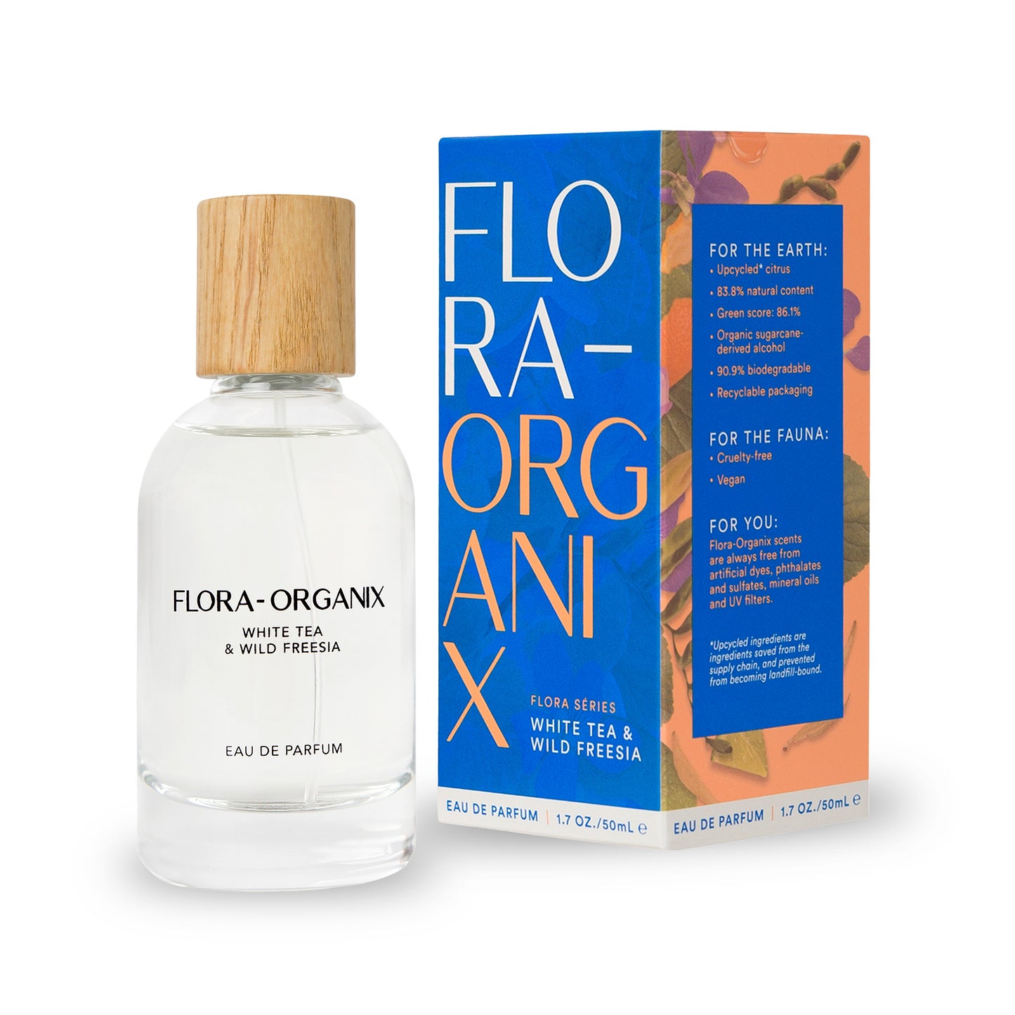 FLORA-ORGANIX WHITE TEA & WILD FREESIA EAU DE PARFUM