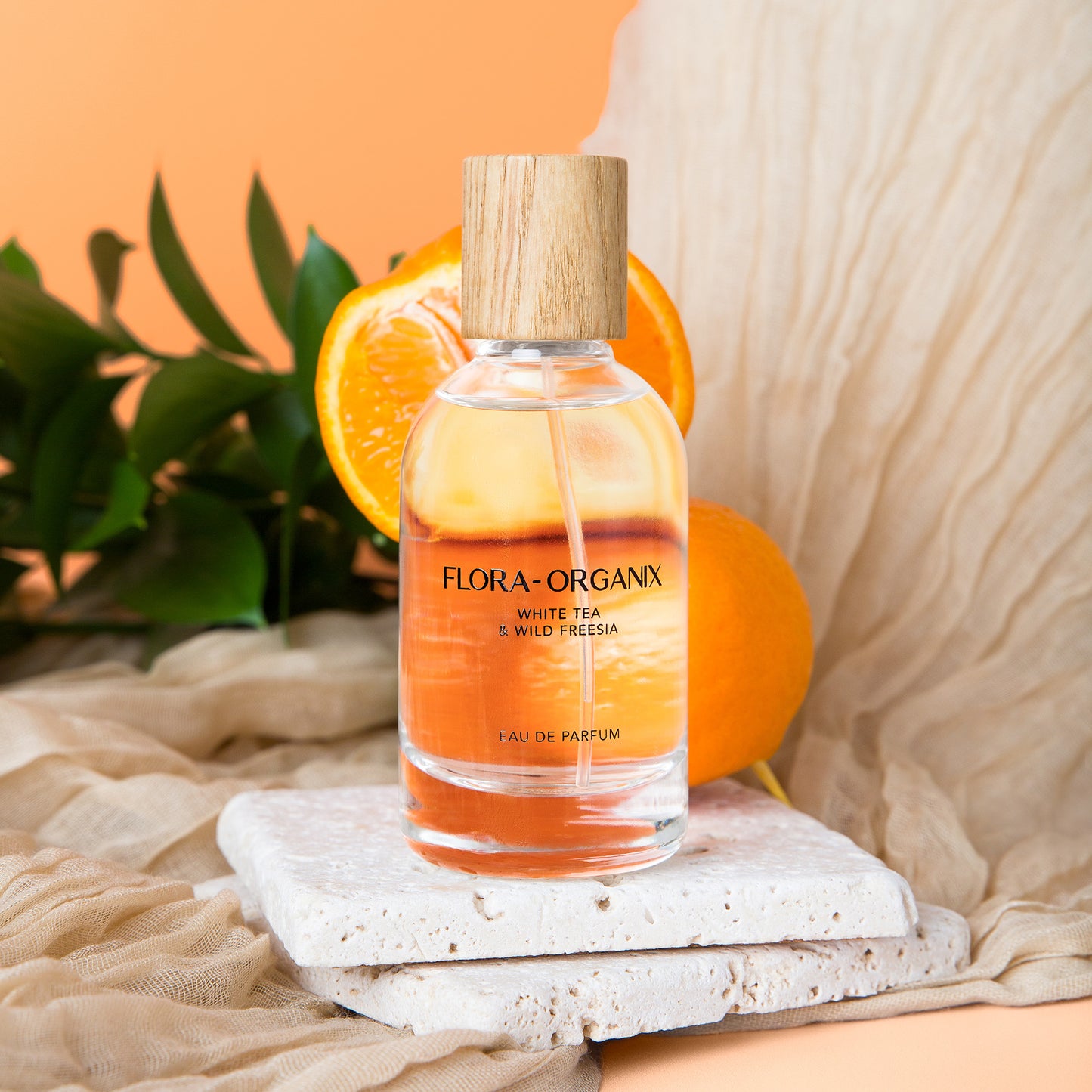 FLORA-ORGANIX WHITE TEA & WILD FREESIA EAU DE PARFUM