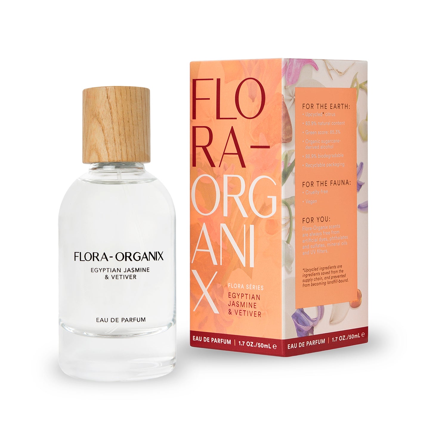 FLORA-ORGANIX EGYPTIAN JASMINE & VETIVER EAU DE PARFUM