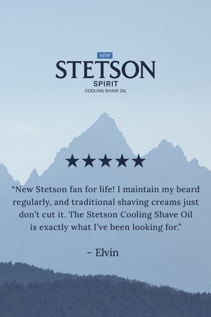 Stetson Spirit Cooling Shave Oil