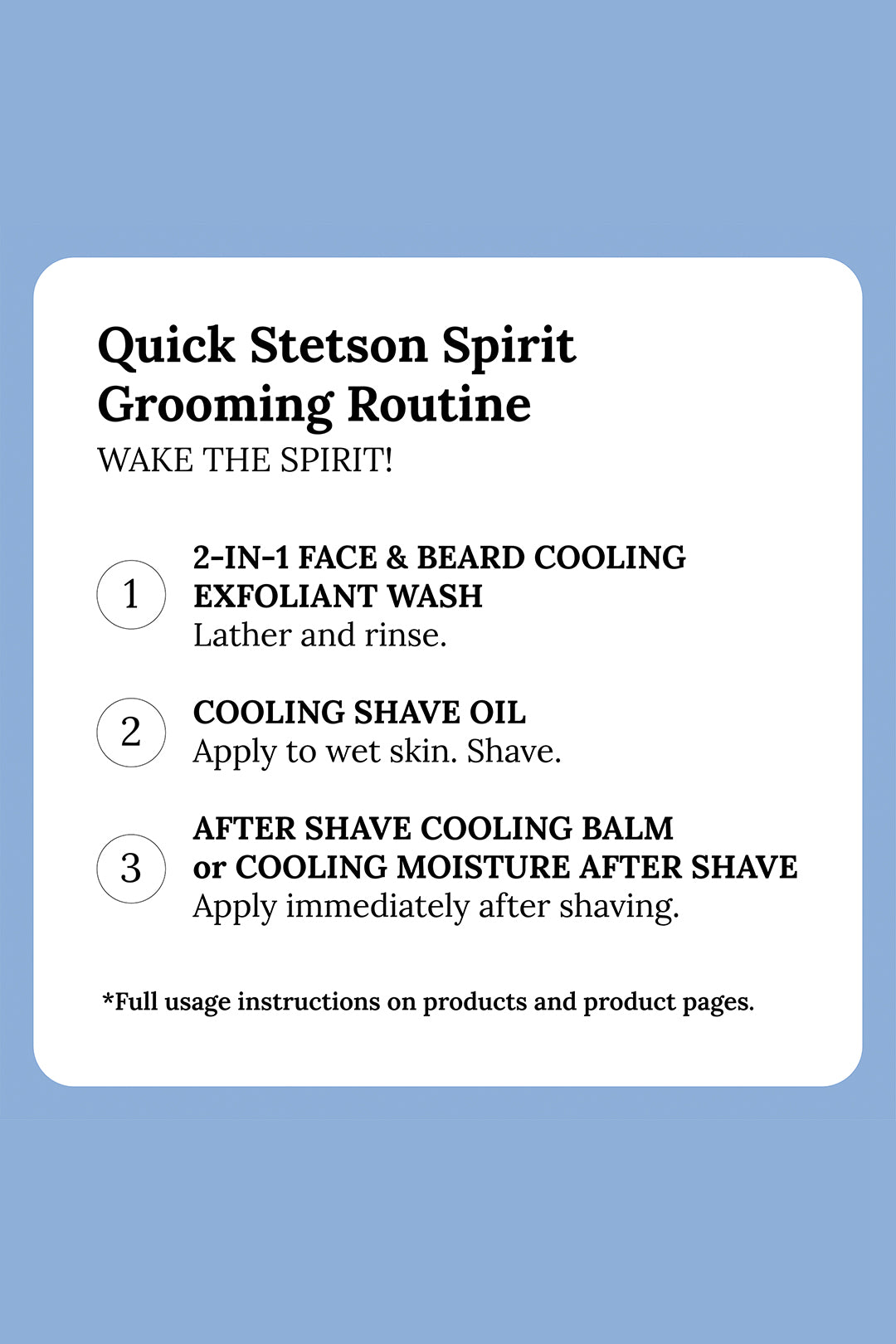 Stetson Spirit After Shave Cooling Balm